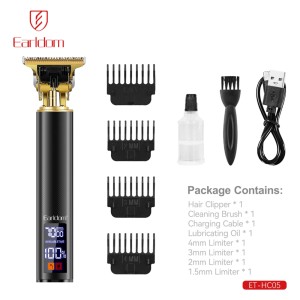 ماشین اصلاح موی سر شارژی ارلدام مدل HC05