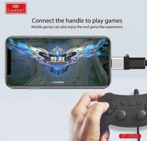 مبدل OTG آیفون USB به Lightning ارلدام مدل ETOT65