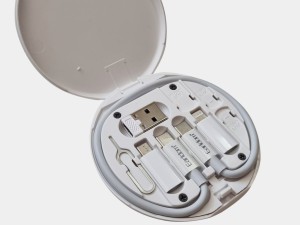 مجموعه کابل Type-C , USB, micro-USB و Lightning ارلدام مدل TC20