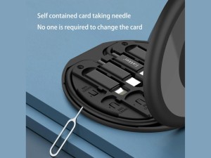 مجموعه کابل Type-C , USB, micro-USB و Lightning ارلدام مدل TC20