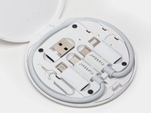 مجموعه کابل Type-C , USB, micro-USB و Lightning ارلدام مدل TC20