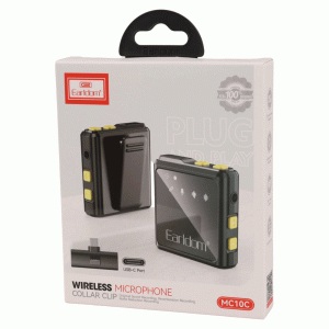 میکروفون یقه‌ای بی سیم ارلدام مدل MC10C