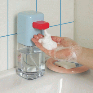 دستگاه فوم ساز مایع دستشویی اتوماتیک فوفو مدل HS03