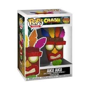 فیگور فانکو پاپ طرح Funko POP Crash Bandicoot Aku Aku کد 420