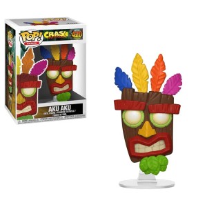 فیگور فانکو پاپ طرح Funko POP Crash Bandicoot Aku Aku کد 420