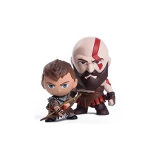 اکشن فیگور کریتوس و آترئوس Gaming Heads God of War Kratos & Atreus