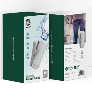 خودشور جیبی شارژی گرین لاین مدل GNPBIDETSPWH