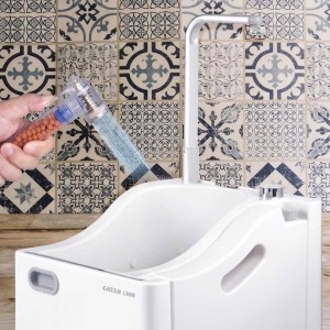 دستگاه وضوی قابل حمل شارژی گرین‌لاین مدل GWM10 GNGW10PWUDWH