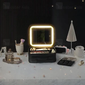 کیف لوازم آرایش آینه دار گرین لاین دارای چراغ