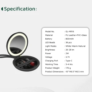 کیف آرایشی گرین لاین مدل GLMR16