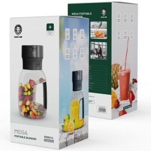 مخلوط کن شارژی قابل حمل گرین لاین مدل GNMPBLDRBK GL06B