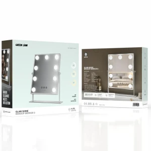 آینه آرایشی رومیزی گرین لاین مدل MR9 GNGLMAKE9WH