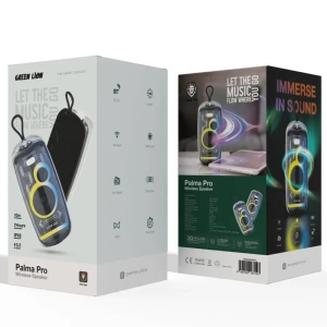 اسپیکر بلوتوثی قابل حمل گرین لاین مدل GLSPK16A GNPLPWSPKRBK