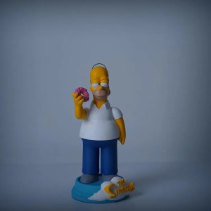 اکشن فیگور هامن طرح هومر سیمپسون Hamen Homer Simpson