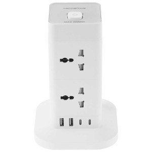 چند راهی برق 8 سوکت USB و دو Type-C هایکواستار مدل HSPS322