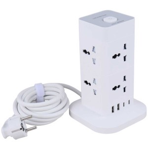 چند راهی برق 8 سوکت USB و دو Type-C هایکواستار مدل HSPS322