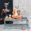 اکشن فیگور هارلی کوئین Hot Toys Suicide Squad Harley Quinn Prison Sitting