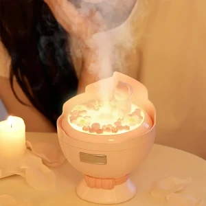 دستگاه بخور سرد و خوشبوکننده شارژی با چراغ خواب ملایم مدل J228