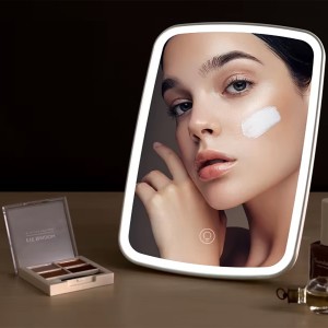 آینه آرایشی رومیزی ا‌ل‌ای‌دی دار جوردن و جودی مدل NV662