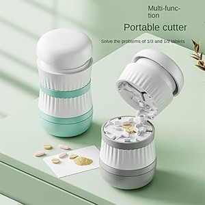 دستگاه برش قرص و جعبه نگهداری دارو قابل حمل مسافرتی جردن و جودی مدل TR018
