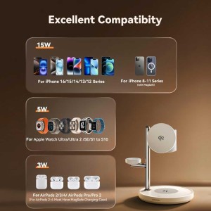 شارژر وایرلس جویروم مدل JRW23