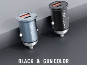 شارژر فندکی فست شارژ ماشین کانفلون مدل C80Q