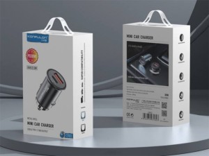 شارژر فندکی فست شارژ ماشین کانفلون مدل C80Q