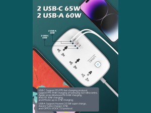 چند راهی و تبدیل برق سه سوکت الدنیو مدل SC3416