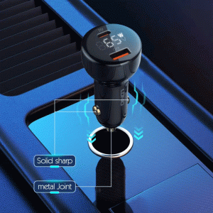 شارژر فندکی فست شارژ ماشین الدنیو مدل C101