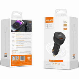 شارژر فندکی فست شارژ ماشین الدنیو مدل C101