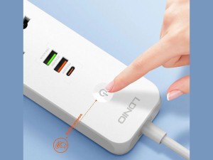 چند راهی و تبدیل برق پنج سوکت الدنیو مدل SC5319