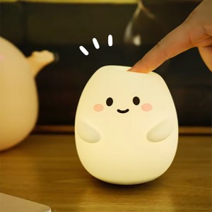 چراغ خواب رومیزی فانتزی سیلیکونی شارژی مدل BWWD01
