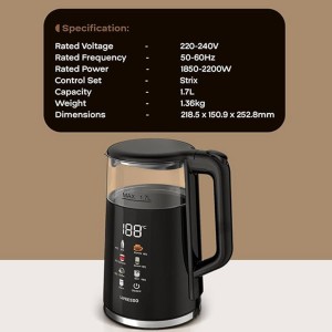 کتری برقی چند دمایی لپرسو مدل LPCFFM0037 LP037
