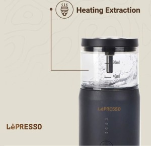 اسپرسوساز مسافرتی قابل حمل لپرسو مدل LP001 LPCFFMOOO1