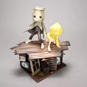 اکشن فیگور لیتل نایتمرز Little Nightmares II Mono and Six