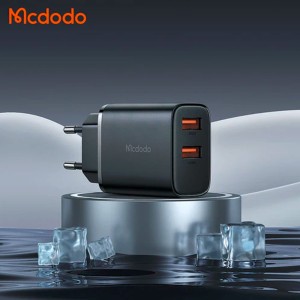 شارژر دیواری دو پورت USB مک دودو مدل CH507
