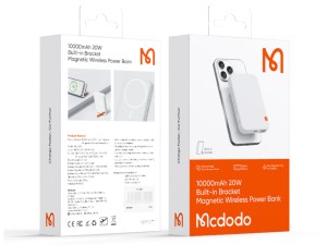 پاوربانک مک دودو مدل MC510 با ظرفیت 10000 میلی آمپر ساعت