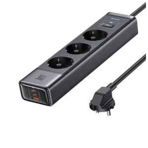 چندراهی برق سه سوکت، یک USB و دو Type-C مک دودو مدل CH062