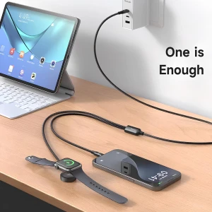 کابل فست شارژ و شارژر وایرلس اپل واچ مک دودو مدل CA2200