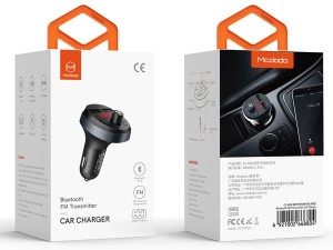 شارژر فندکی فست شارژ و گیرنده بلوتوثی مک دودو مدل CC688