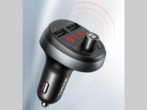 شارژر فندکی فست شارژ و گیرنده بلوتوثی مک دودو مدل CC688