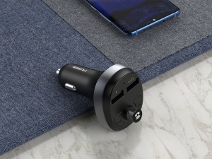 شارژر فندکی فست شارژ و گیرنده بلوتوثی مک دودو مدل CC688