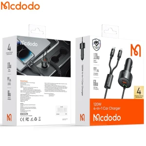 شارژر فندکی فست شارژ ماشین مک دودو مدل CC037