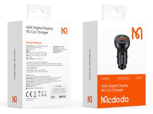 شارژر فندکی خودرو فست‌شارژ ماشین مک دودو مدل CC7030
