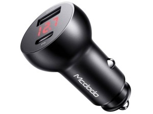 شارژر فندکی خودرو فست‌شارژ ماشین مک دودو مدل CC7030