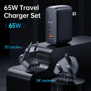شارژر دیواری Type-C و USB مک دودو مدل CH8442