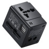 تبدیل پریز برق چندکاره و شارژر دیواری مسافرتی USB مک دودو مدل CP412