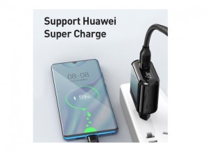 شارژر دیواری Type-C و USB مک‌دودو مدل CH717