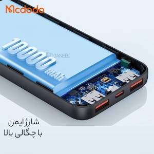پاوربانک مک دودو مدل MC463 ظرفیت 10000 میلی آمپر ساعت