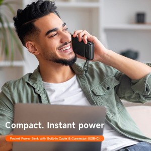 پاوربانک فست شارژ مک‌دودو مدل MC7760 ظرفیت 5000 میلی آمپر ساعت